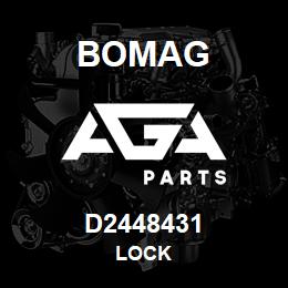 D2448431 Bomag Lock | AGA Parts