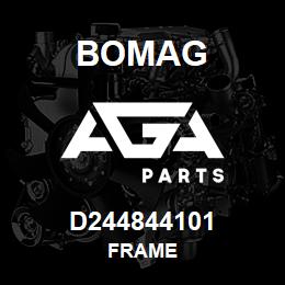 D244844101 Bomag Frame | AGA Parts