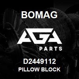 D2449112 Bomag Pillow block | AGA Parts