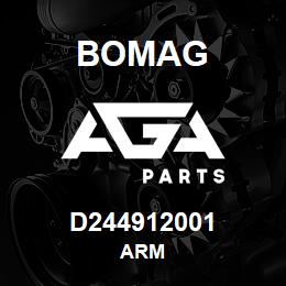 D244912001 Bomag Arm | AGA Parts