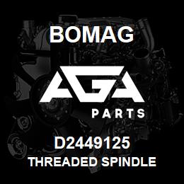 D2449125 Bomag Threaded spindle | AGA Parts