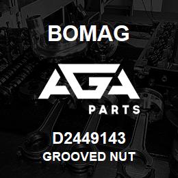 D2449143 Bomag Grooved nut | AGA Parts