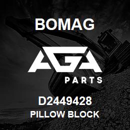 D2449428 Bomag Pillow block | AGA Parts