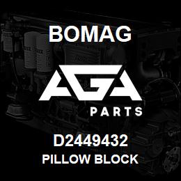 D2449432 Bomag Pillow block | AGA Parts