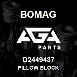 D2449437 Bomag Pillow block | AGA Parts