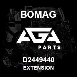 D2449440 Bomag Extension | AGA Parts