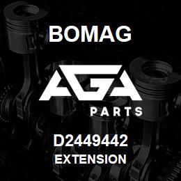 D2449442 Bomag Extension | AGA Parts