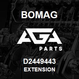 D2449443 Bomag Extension | AGA Parts