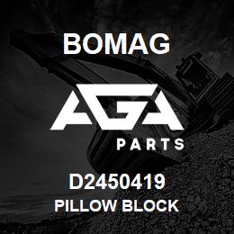 D2450419 Bomag Pillow block | AGA Parts