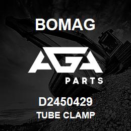 D2450429 Bomag Tube clamp | AGA Parts