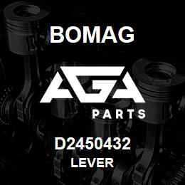 D2450432 Bomag Lever | AGA Parts