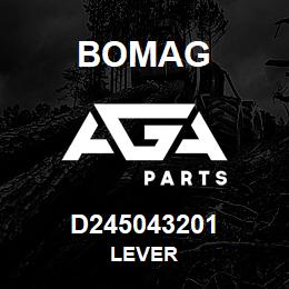 D245043201 Bomag Lever | AGA Parts