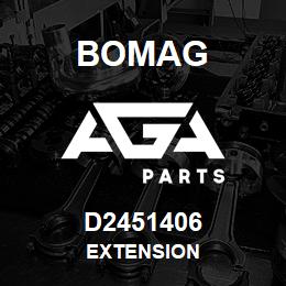 D2451406 Bomag Extension | AGA Parts