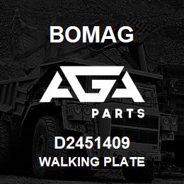 D2451409 Bomag Walking plate | AGA Parts