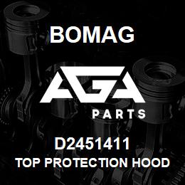 D2451411 Bomag Top protection hood | AGA Parts