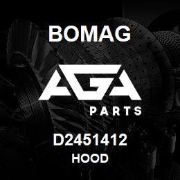 D2451412 Bomag Hood | AGA Parts