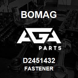 D2451432 Bomag Fastener | AGA Parts