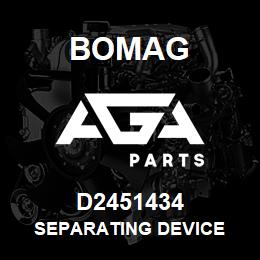 D2451434 Bomag Separating device | AGA Parts