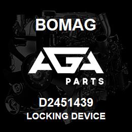 D2451439 Bomag Locking device | AGA Parts