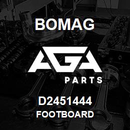 D2451444 Bomag Footboard | AGA Parts