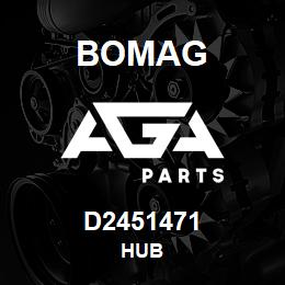 D2451471 Bomag Hub | AGA Parts