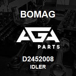 D2452008 Bomag Idler | AGA Parts