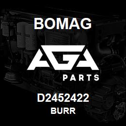 D2452422 Bomag Burr | AGA Parts