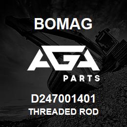 D247001401 Bomag Threaded rod | AGA Parts