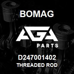 D247001402 Bomag Threaded rod | AGA Parts