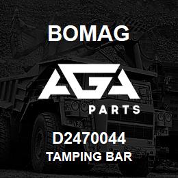 D2470044 Bomag Tamping bar | AGA Parts