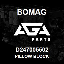 D247005502 Bomag Pillow block | AGA Parts