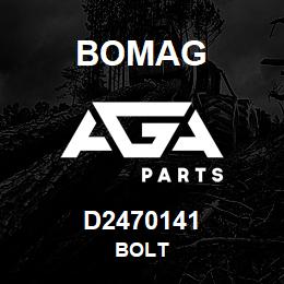 D2470141 Bomag Bolt | AGA Parts