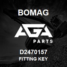 D2470157 Bomag Fitting key | AGA Parts