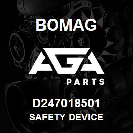 D247018501 Bomag Safety device | AGA Parts