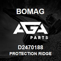 D2470188 Bomag Protection ridge | AGA Parts