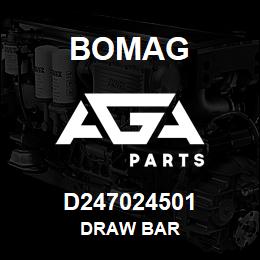 D247024501 Bomag Draw bar | AGA Parts