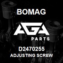 D2470255 Bomag Adjusting screw | AGA Parts