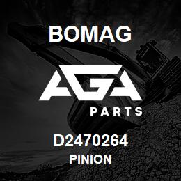 D2470264 Bomag Pinion | AGA Parts