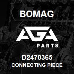 D2470365 Bomag Connecting piece | AGA Parts