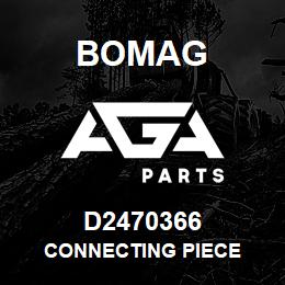 D2470366 Bomag Connecting piece | AGA Parts