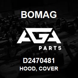 D2470481 Bomag Hood, cover | AGA Parts