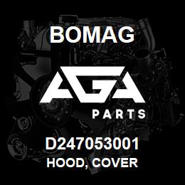 D247053001 Bomag Hood, cover | AGA Parts