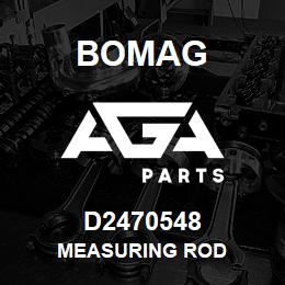 D2470548 Bomag Measuring rod | AGA Parts