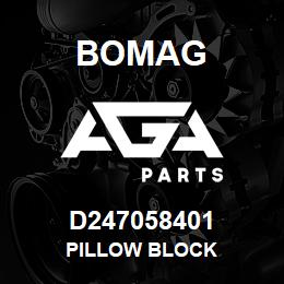 D247058401 Bomag Pillow block | AGA Parts