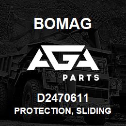 D2470611 Bomag Protection, sliding | AGA Parts