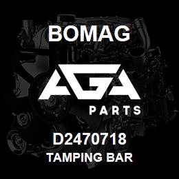 D2470718 Bomag Tamping bar | AGA Parts