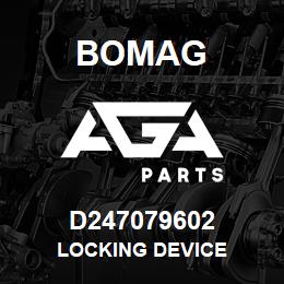 D247079602 Bomag Locking device | AGA Parts