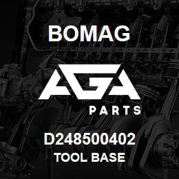 D248500402 Bomag Tool base | AGA Parts