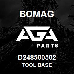 D248500502 Bomag Tool base | AGA Parts