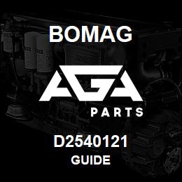 D2540121 Bomag Guide | AGA Parts